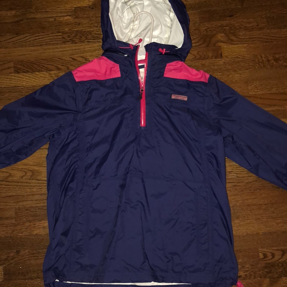 Vineyard vines rain jacket